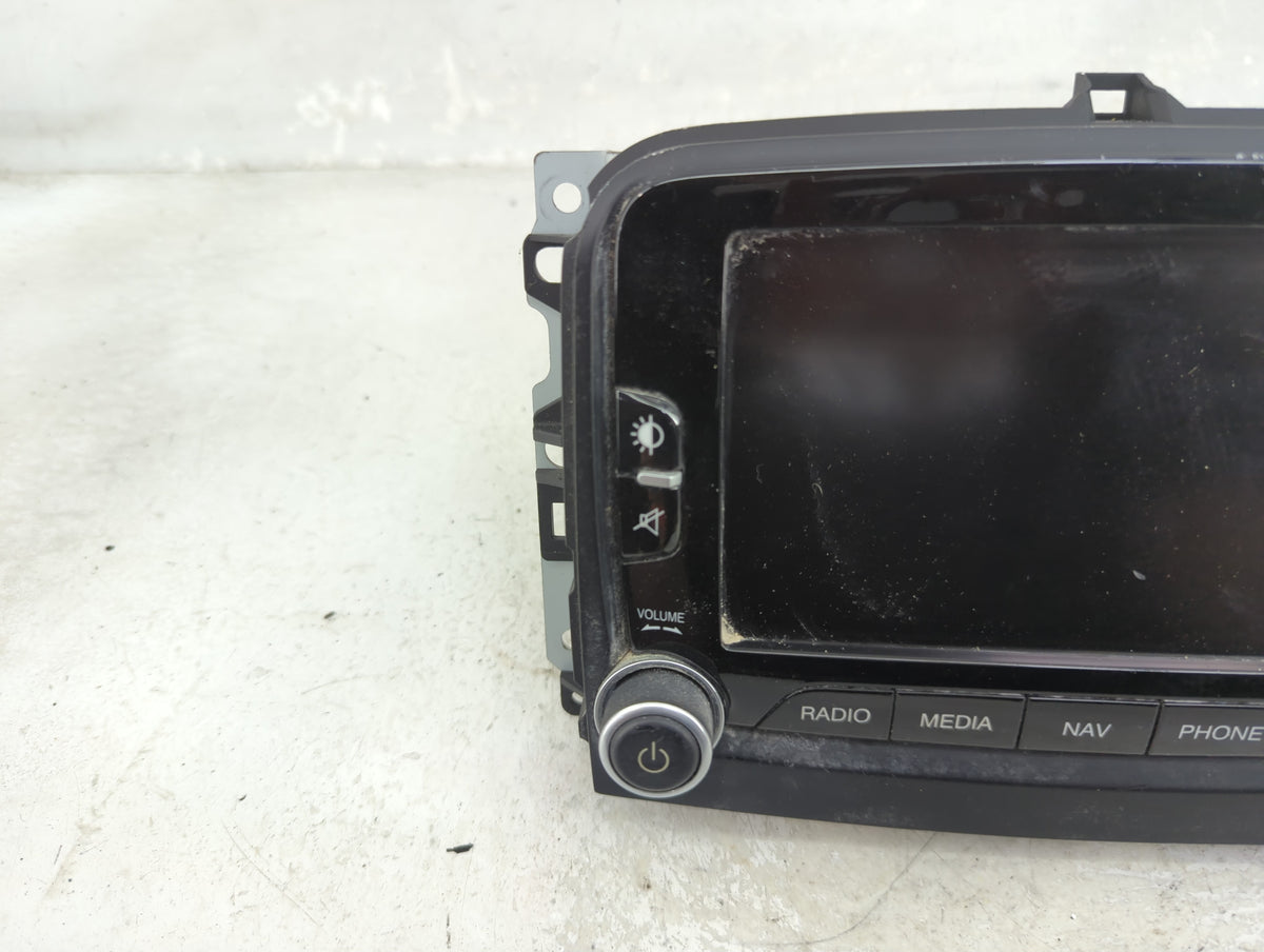 2014-2016 Fiat 500 Radio AM FM Cd Player Receiver Replacement P/N:VP3 330 MX 6434C-BE2803, QNG-BE2803 Fits Fits 2014 2016 OE