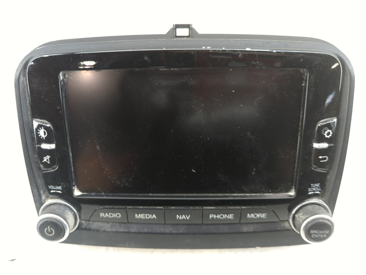 2014-2016 Fiat 500 Radio AM FM Cd Player Receiver Replacement P/N:VP3 330 MX 6434C-BE2803, QNG-BE2803 Fits Fits 2014 2016 OE