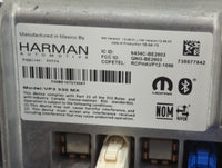 2014-2016 Fiat 500 Radio AM FM Cd Player Receiver Replacement P/N:VP3 330 MX 6434C-BE2803, QNG-BE2803 Fits Fits 2014 2016 OE