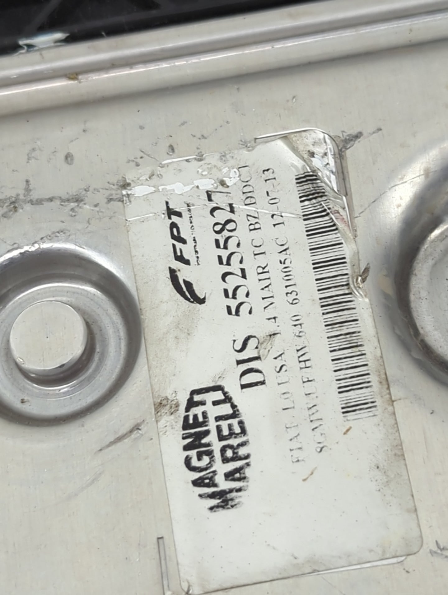 2014-2017 Fiat 500 PCM Engine Control Computer ECU ECM PCU OEM P/N:55255827 Fits Fits 2014 2015 2016 2017 OEM Used Auto Part