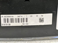 2014 Fiat 500 Instrument Cluster Speedometer Gauges P/N:A2C32923104 51975138, SW:1062 Miles: Fits OEM Used Auto Parts - Oemu