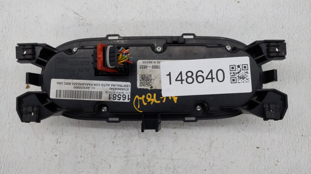 2014-2017 Fiat 500 Climate Control Module Temperature AC/Heater Replacement P/N:A83030900 Fits Fits 2014 2015 2016 2017 OEM 