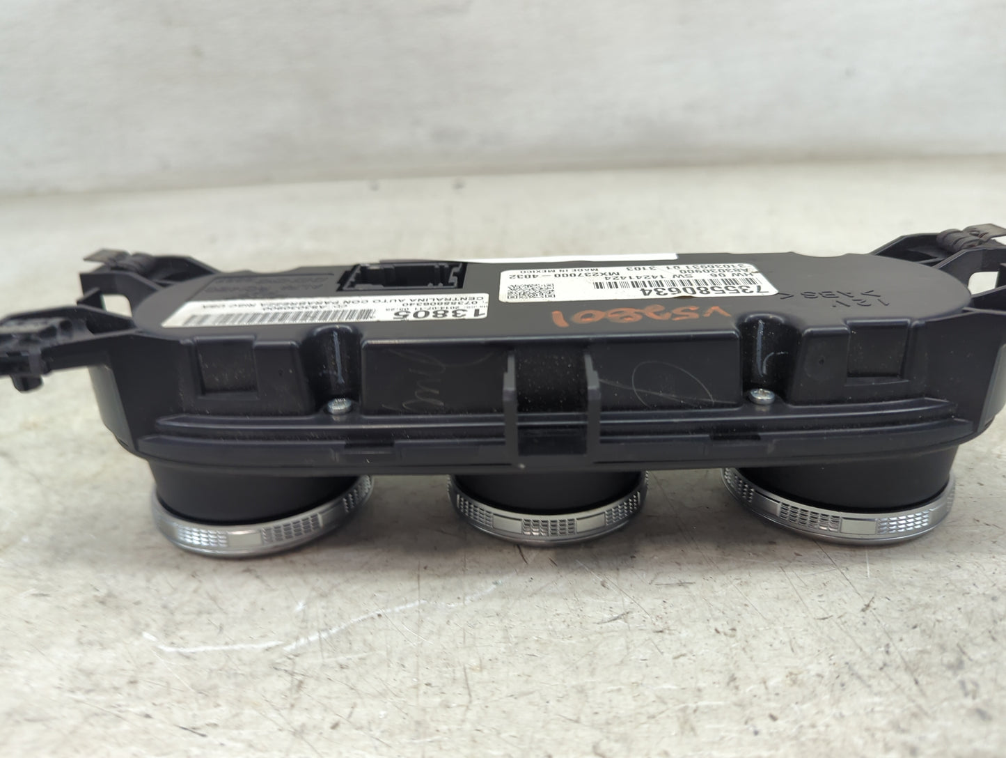 2014 Fiat 500 Climate Control Module Temperature AC/Heater Replacement P/N:07355806340 A83030900, MX237000-4832, 735580634 F