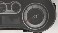 2014 Fiat 500 Instrument Cluster Speedometer Gauges P/N:51968387 Fits OEM Used Auto Parts - Oemusedautoparts1.com