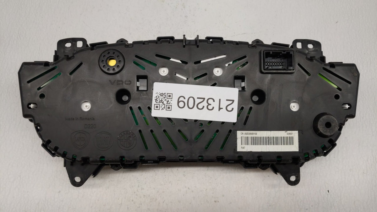 2014-2017 Fiat 500 Instrument Cluster Speedometer Gauges P/N:51968387 Miles: Fits Fits 2014 2015 2016 2017 OEM Used Auto Par