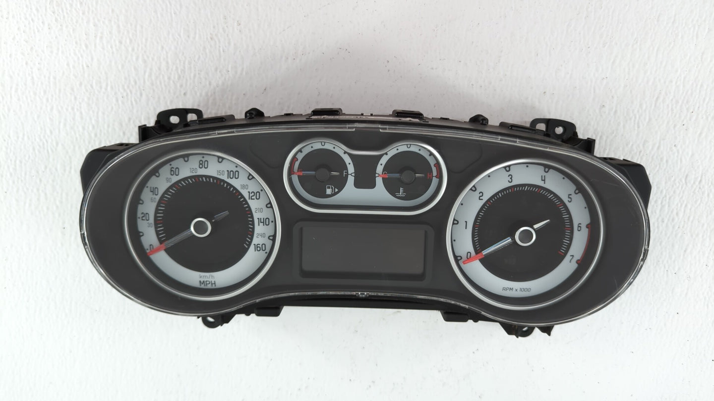 2014 Fiat 500 Instrument Cluster Speedometer Gauges P/N:51953204 51968251, 51975138, 51968387 Fits OEM Used Auto Parts - Oem