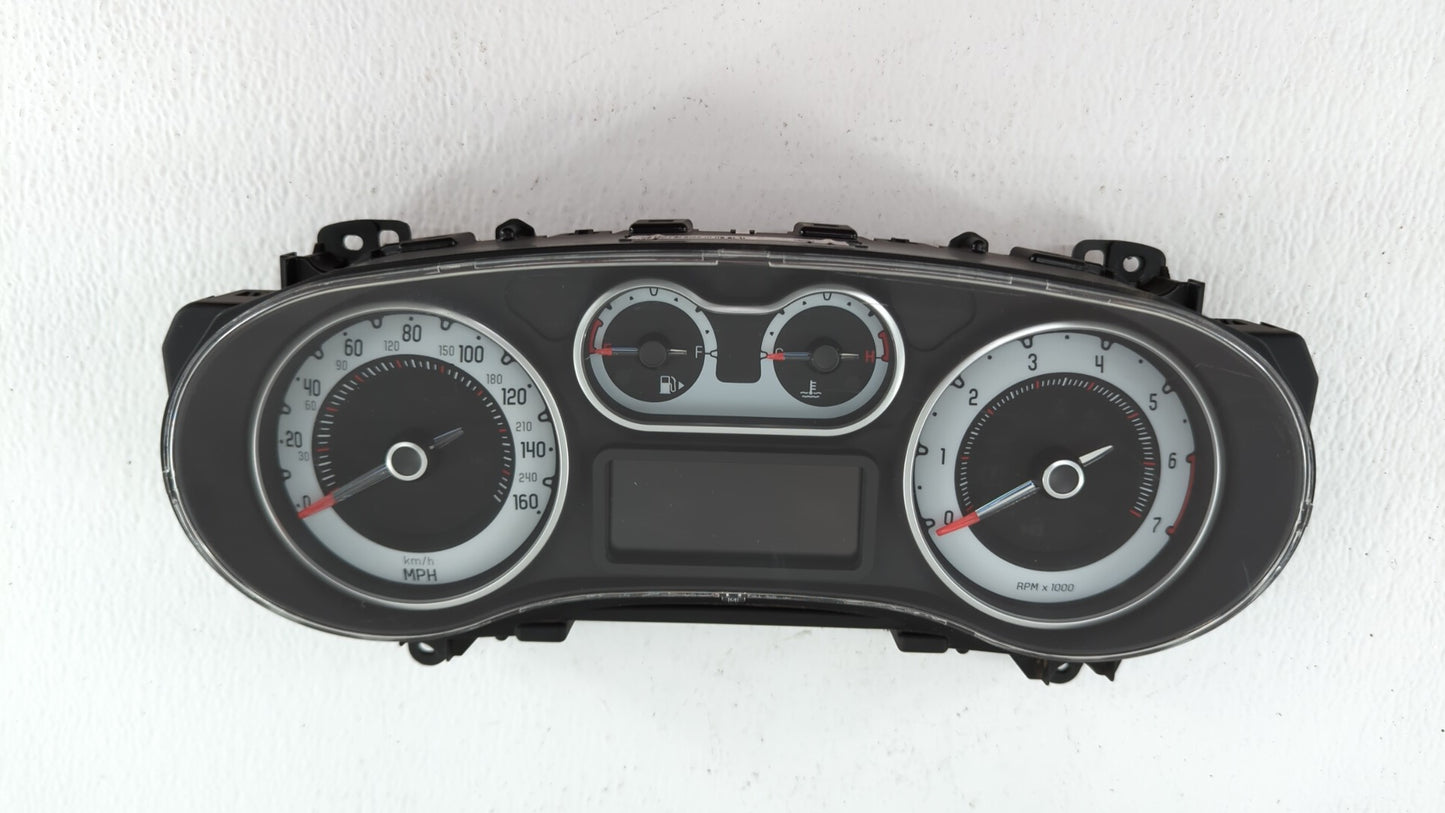 2014 Fiat 500 Instrument Cluster Speedometer Gauges P/N:51953204 51968251, 51975138, 51968387 Fits OEM Used Auto Parts - Oem