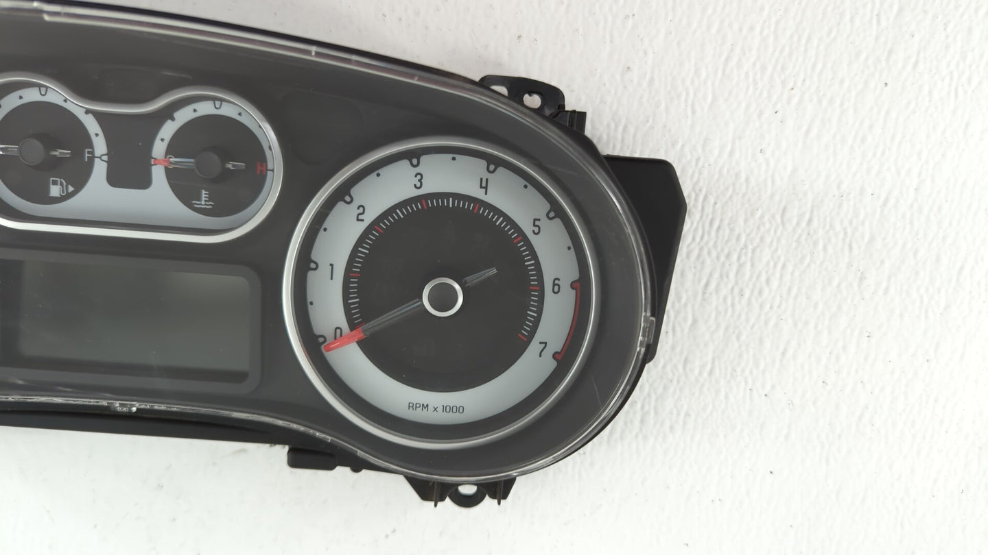 2014 Fiat 500 Instrument Cluster Speedometer Gauges P/N:51953204 51968251, 51975138, 51968387 Fits OEM Used Auto Parts - Oem