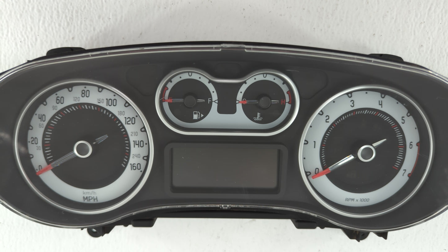 2014 Fiat 500 Instrument Cluster Speedometer Gauges P/N:51953204 51968251, 51975138, 51968387 Fits OEM Used Auto Parts - Oem