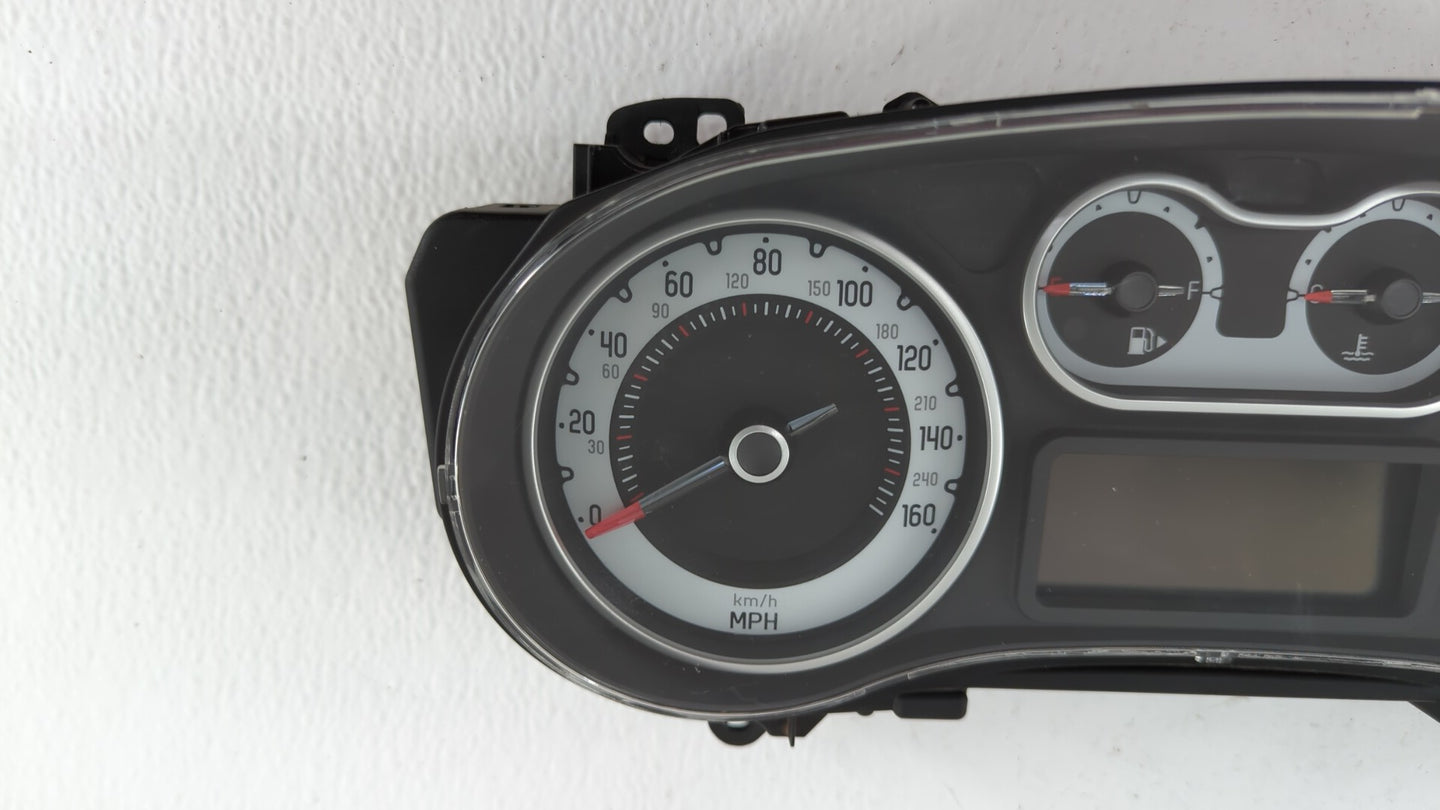 2014 Fiat 500 Instrument Cluster Speedometer Gauges P/N:51953204 51968251, 51975138, 51968387 Fits OEM Used Auto Parts - Oem
