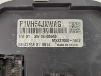 2013-2017 Fiat 500 Climate Control Module Temperature AC/Heater Replacement P/N:P1VH54LW9AG P1VH54JXWAG Fits OEM Used Auto P