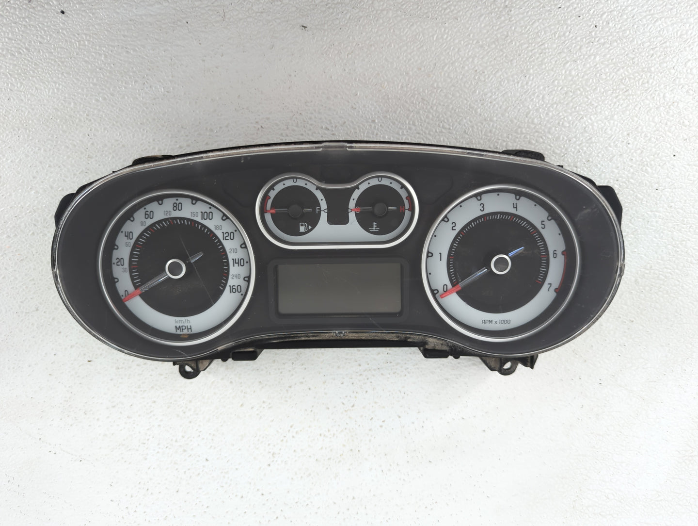 2014 Fiat 500 Instrument Cluster Speedometer Gauges P/N:51953204 51968251, 51975138, 51968387 Miles: Fits OEM Used Auto Part