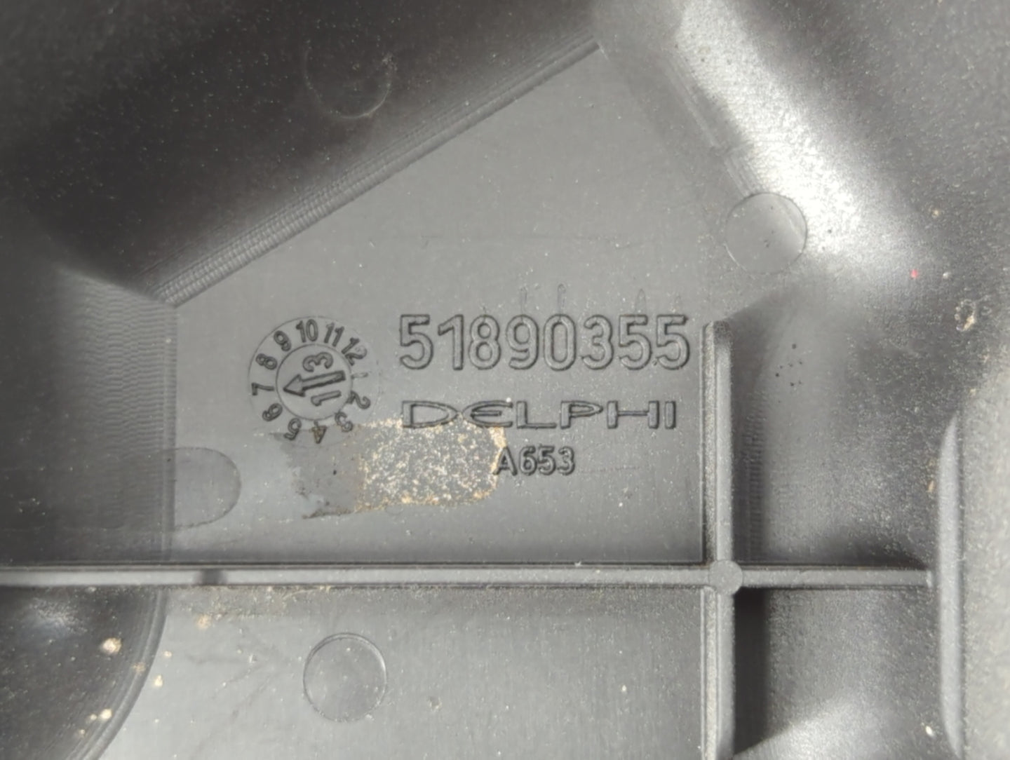 2014-2017 Fiat 500 Fusebox Fuse Box Panel Relay Module P/N:51890355 Fits Fits 2014 2015 2016 2017 OEM Used Auto Parts - Oemu