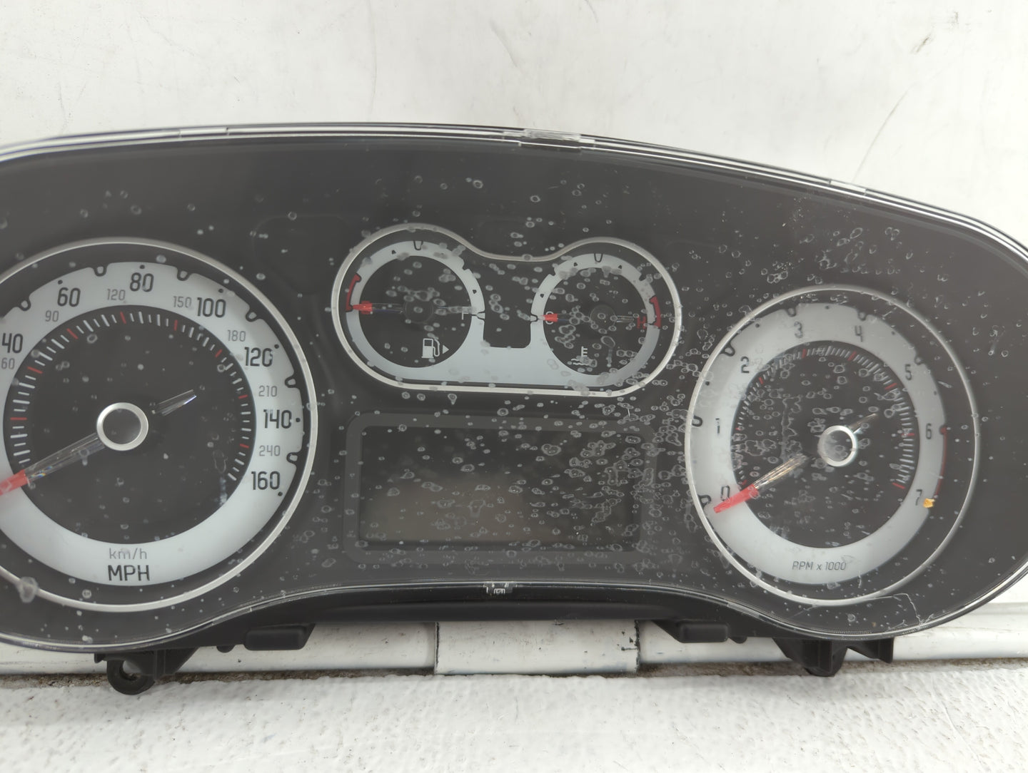 2014 Fiat 500 Instrument Cluster Speedometer Gauges P/N:51953204 51968251, 51975138, 51968387 Fits OEM Used Auto Parts - Oem