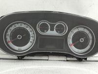2014 Fiat 500 Instrument Cluster Speedometer Gauges P/N:51953204 51968251, 51975138, 51968387 Fits OEM Used Auto Parts - Oem