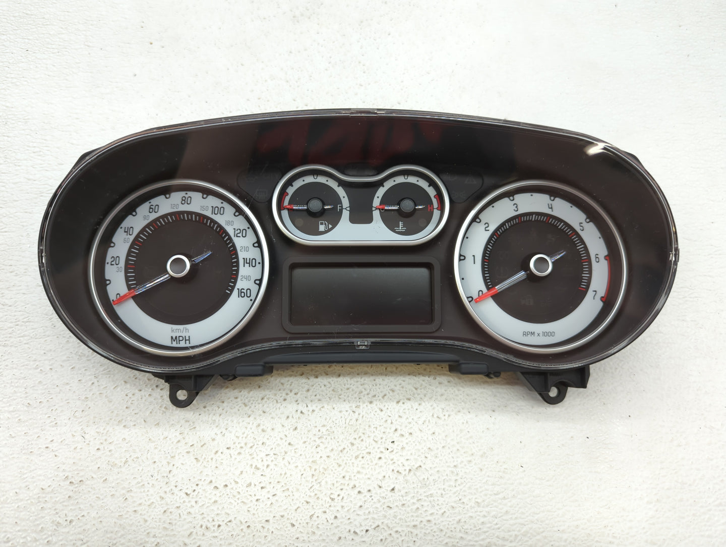 2014 Fiat 500 Instrument Cluster Speedometer Gauges P/N:51953204 51968251, 51975138, 51968387 Fits OEM Used Auto Parts - Oem
