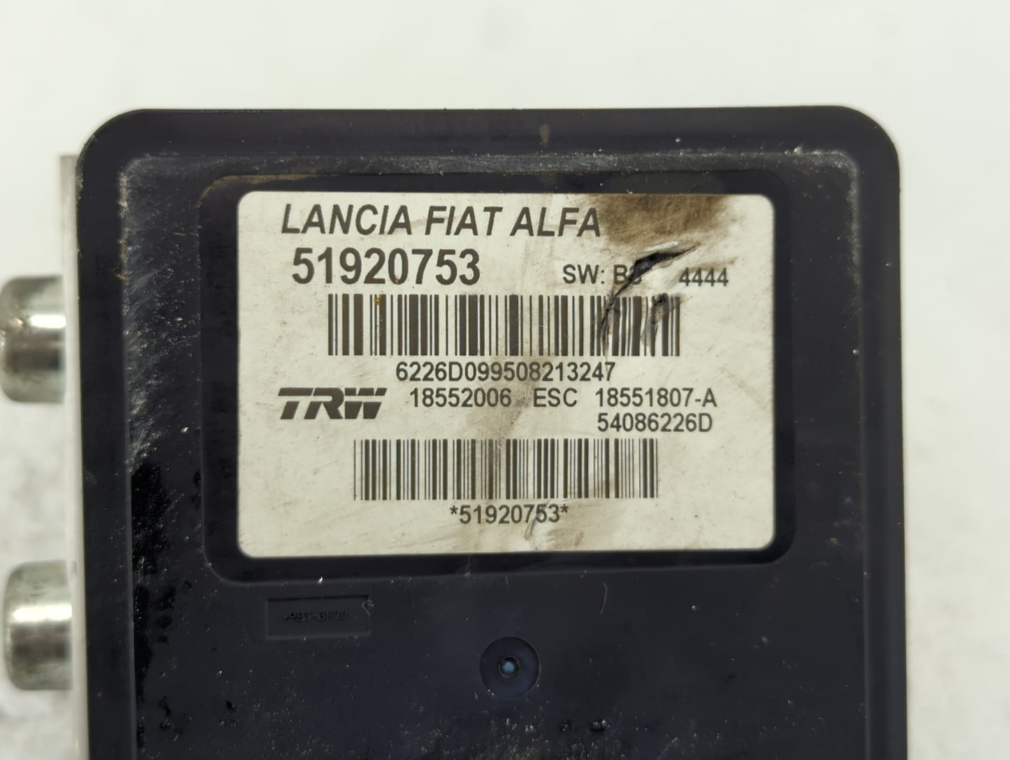 2014 Fiat 500 ABS Pump Control Module Replacement P/N:51920753 51973614 Fits OEM Used Auto Parts - Oemusedautoparts1.com