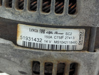 2014-2017 Fiat 500 Alternator Replacement Generator Charging Assembly Engine OEM P/N:51931432 52003622 Fits OEM Used Auto Pa