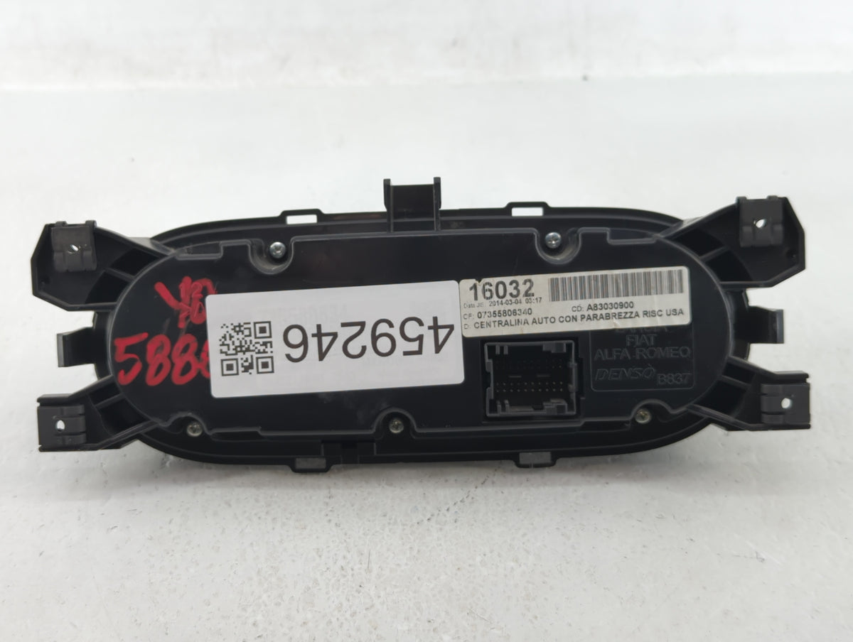 2014-2017 Fiat 500 Climate Control Module Temperature AC/Heater Replacement P/N:735613957 A83030900 Fits Fits 2014 2015 2016