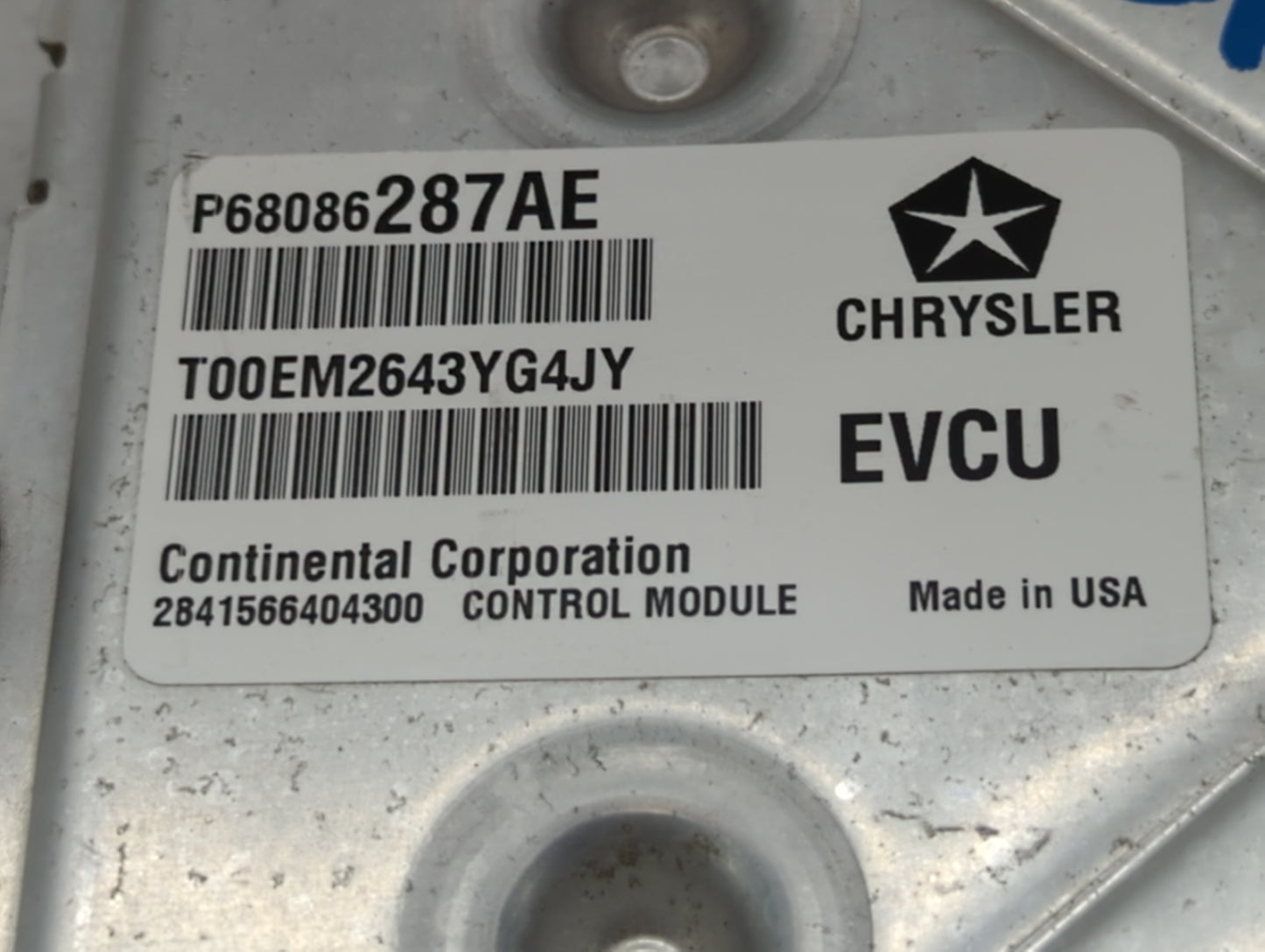 2014 Fiat 500 PCM Engine Control Computer ECU ECM PCU OEM P/N:P05192356AH P05192356AG, P68086287AE, P05192356AE Fits OEM Use