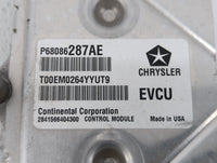 2014 Fiat 500 PCM Engine Control Computer ECU ECM PCU OEM P/N:P68086287AE Fits OEM Used Auto Parts - Oemusedautoparts1.com