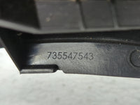 2014 Fiat 500 Center Floor Console P/N:735547543 Fits OEM Used Auto Parts - Oemusedautoparts1.com