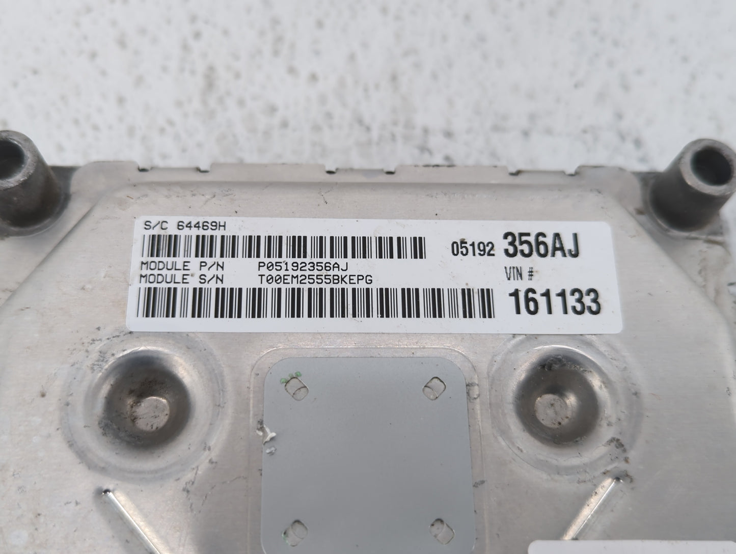 2014 Fiat 500 PCM Engine Control Computer ECU ECM PCU OEM P/N:P68086287AE Fits OEM Used Auto Parts - Oemusedautoparts1.com
