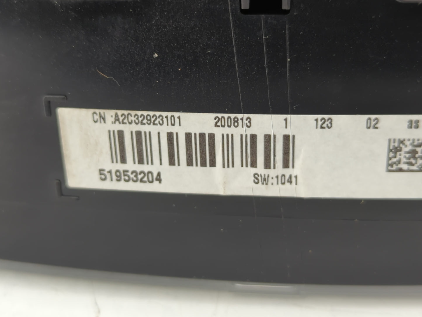 2014 Fiat 500 Instrument Cluster Speedometer Gauges P/N:51953204 51968251, 51975138, 51968387 Fits OEM Used Auto Parts - Oem