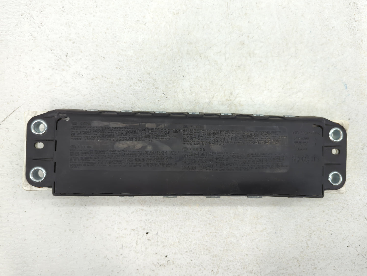 2014 Fiat 500 Air Bag Driver Left Knee OEM P/N:0589-P1-0071 Fits OEM Used Auto Parts - Oemusedautoparts1.com