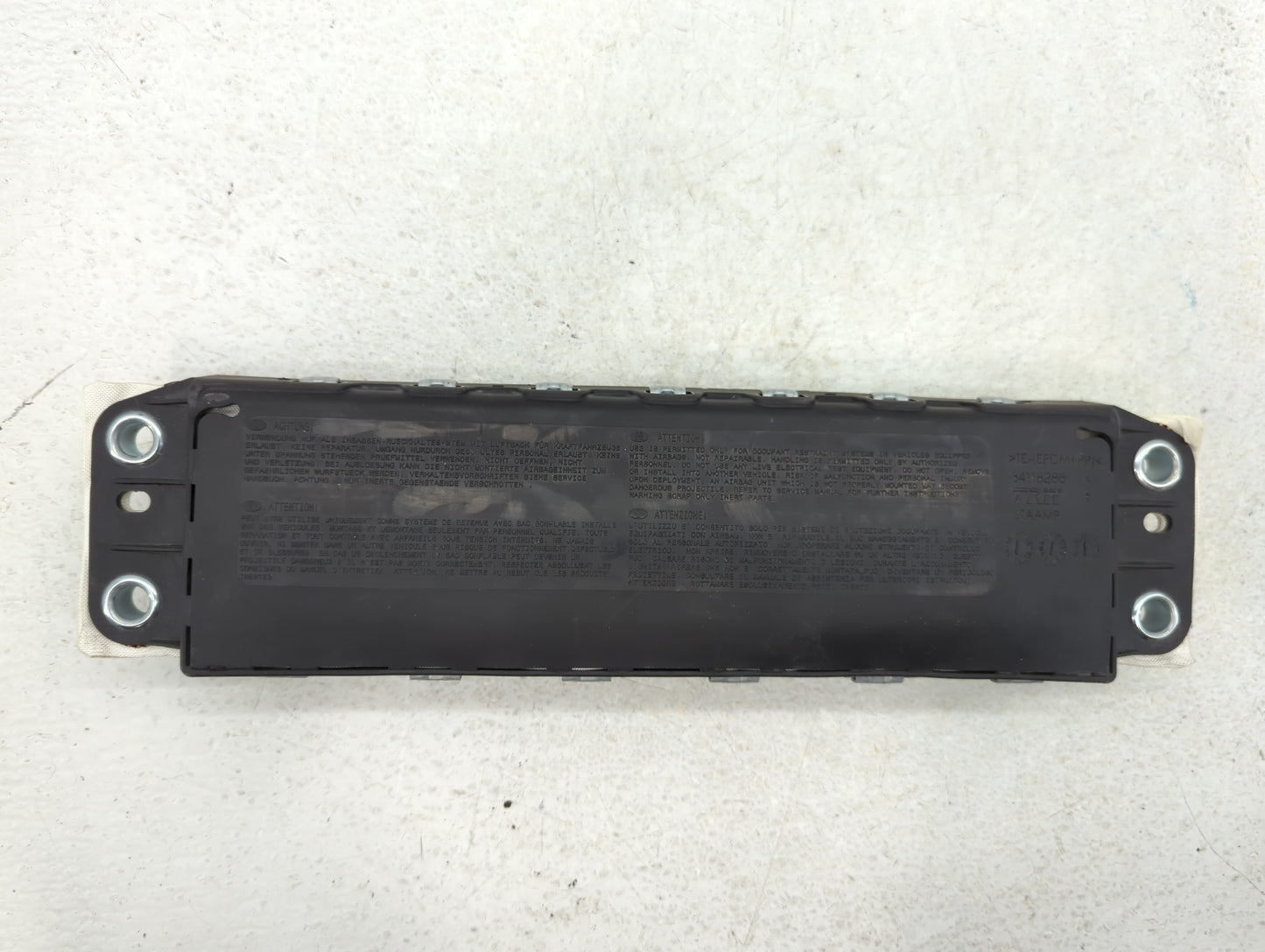 2014 Fiat 500 Air Bag Driver Left Knee OEM P/N:0589-P1-0071 Fits OEM Used Auto Parts - Oemusedautoparts1.com