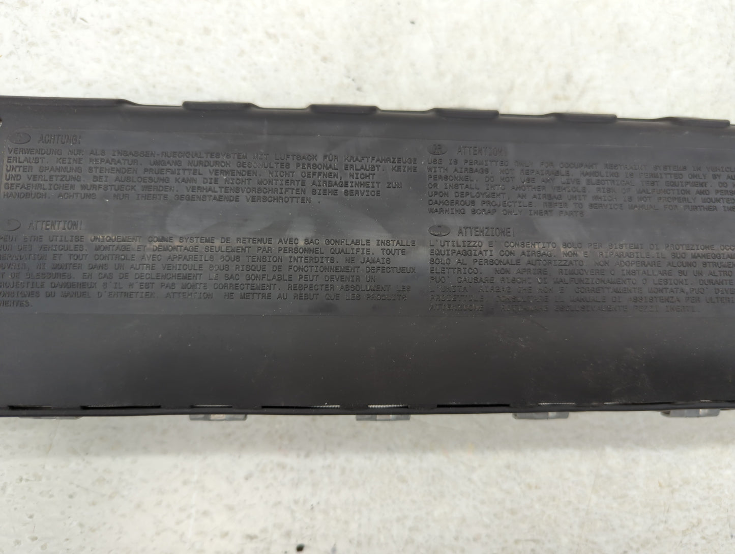 2014 Fiat 500 Air Bag Driver Left Knee OEM P/N:0589-P1-0071 Fits OEM Used Auto Parts - Oemusedautoparts1.com