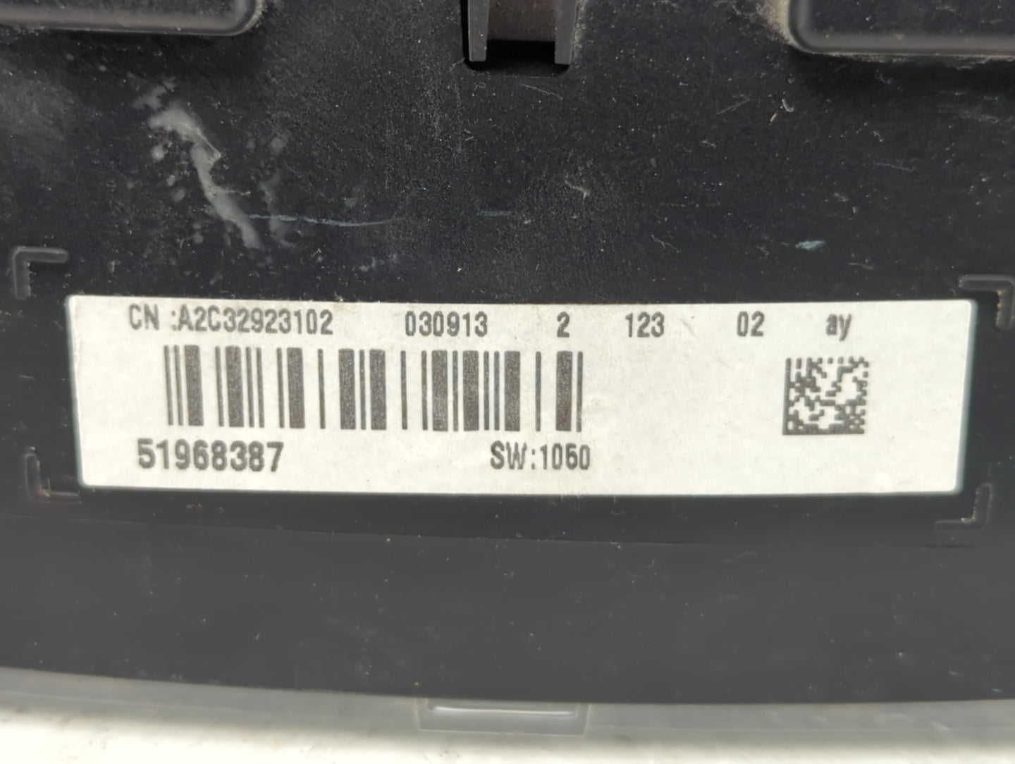 2014 Fiat 500 Instrument Cluster Speedometer Gauges P/N:51953204 51968251, 51975138, 51968387 Fits OEM Used Auto Parts - Oem
