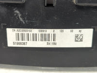 2014 Fiat 500 Instrument Cluster Speedometer Gauges P/N:51953204 51968251, 51975138, 51968387 Fits OEM Used Auto Parts - Oem