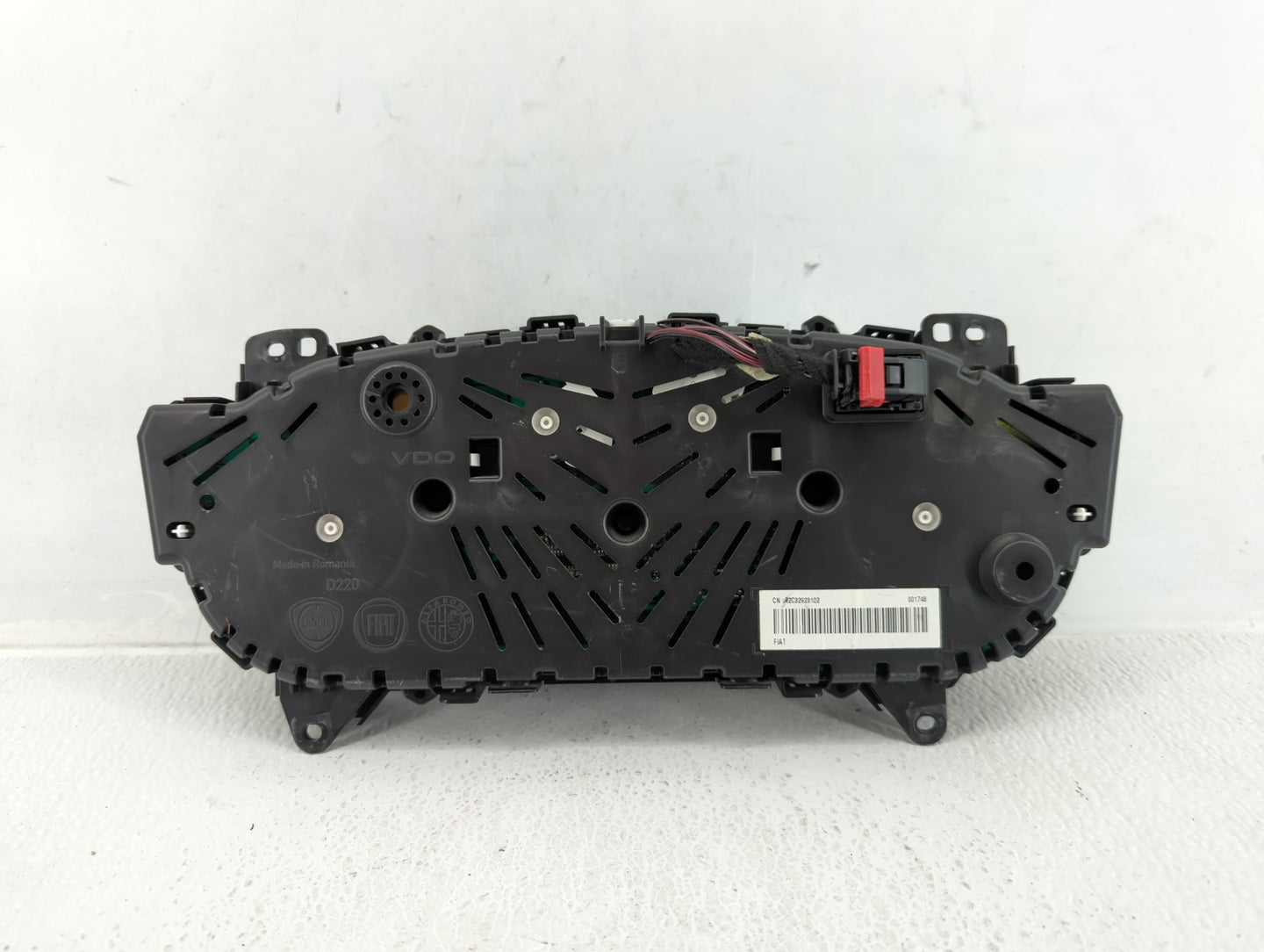 2014 Fiat 500 Instrument Cluster Speedometer Gauges P/N:51953204 51968251, 51975138, 51968387 Fits OEM Used Auto Parts - Oem