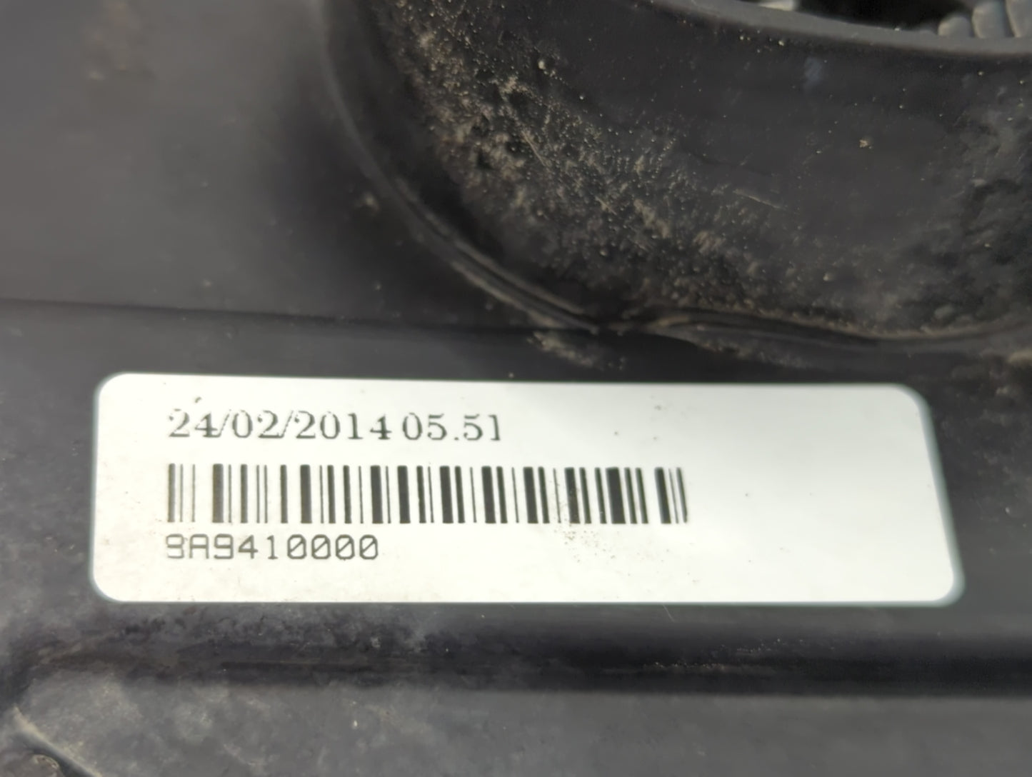 2014-2017 Fiat 500 Left Radiator Fan Motor Assembly - Oemusedautoparts1.com
