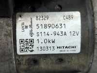 2014-2017 Fiat 500 Car Starter Motor Solenoid OEM P/N:51890631 82329 C489 Fits Fits 2014 2015 2016 2017 2018 OEM Used Auto P