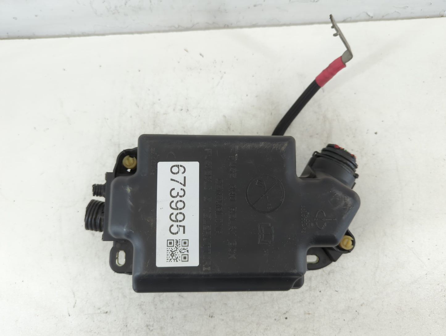 2014-2017 Fiat 500 Fusebox Fuse Box Panel Relay Module P/N:A653 51890355 Fits Fits 2014 2015 2016 2017 OEM Used Auto Parts -