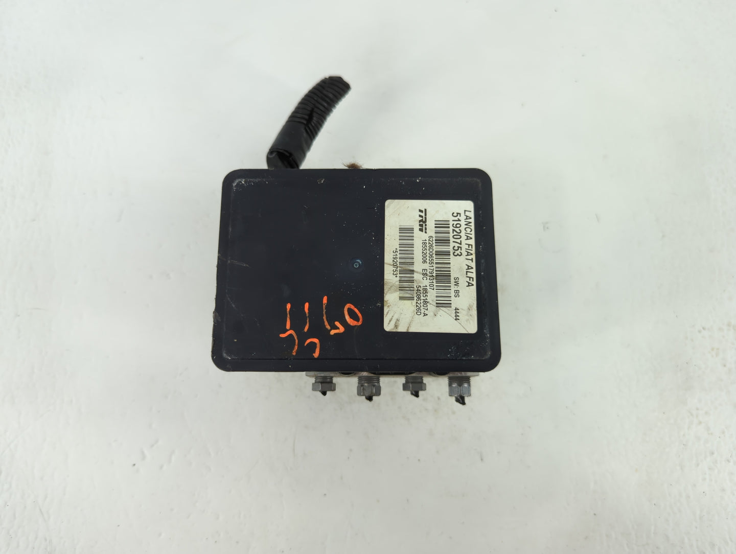 2014 Fiat 500 ABS Pump Control Module Replacement P/N:51920753 Fits OEM Used Auto Parts - Oemusedautoparts1.com