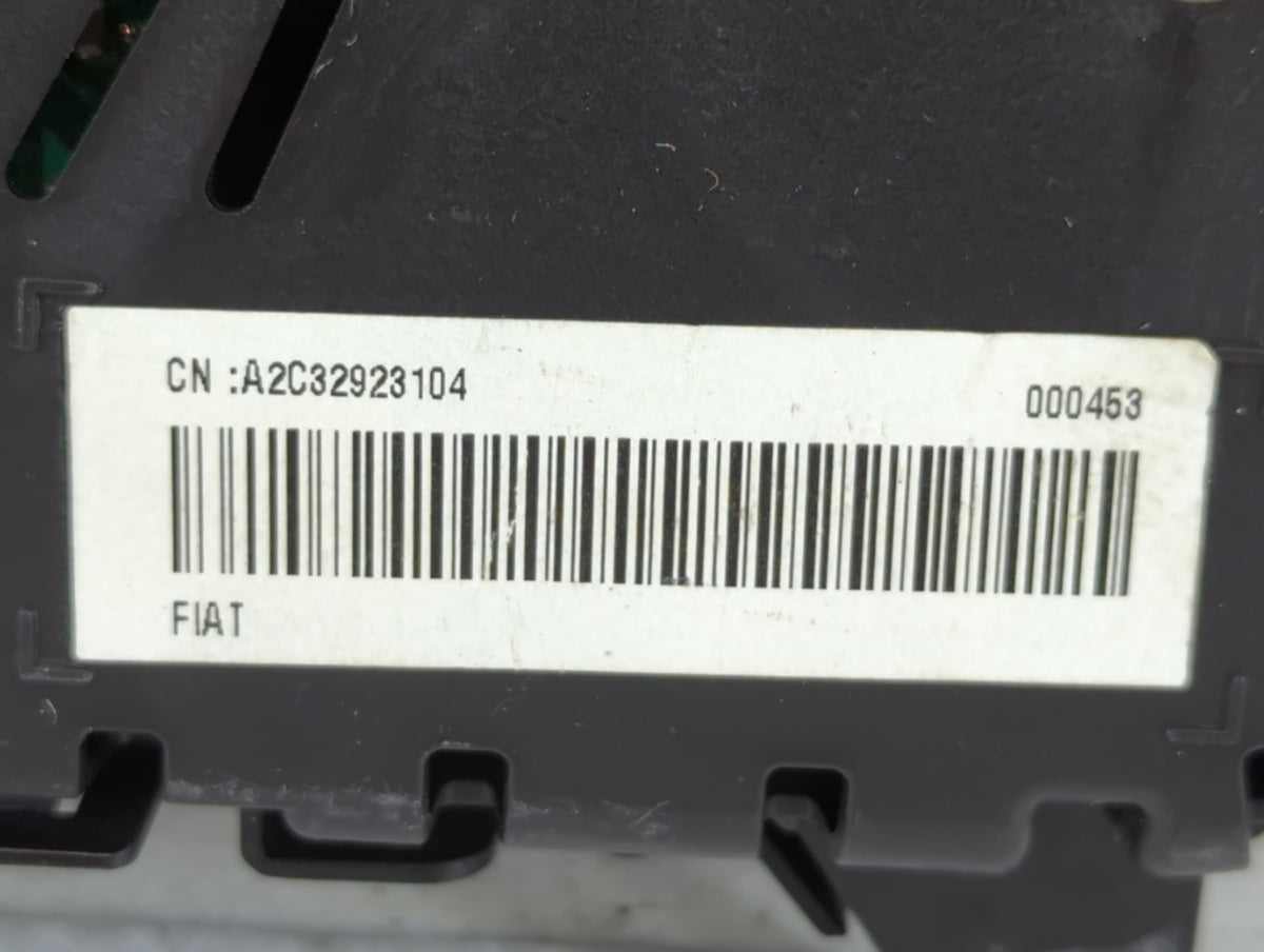 2014-2017 Fiat 500 Instrument Cluster Speedometer Gauges P/N:A2C32923104 Miles: Fits Fits 2014 2015 2016 2017 OEM Used Auto 