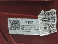 2014 Fiat 500 Tail Light Assembly Driver Left OEM P/N:92401H9100 Fits OEM Used Auto Parts - Oemusedautoparts1.com