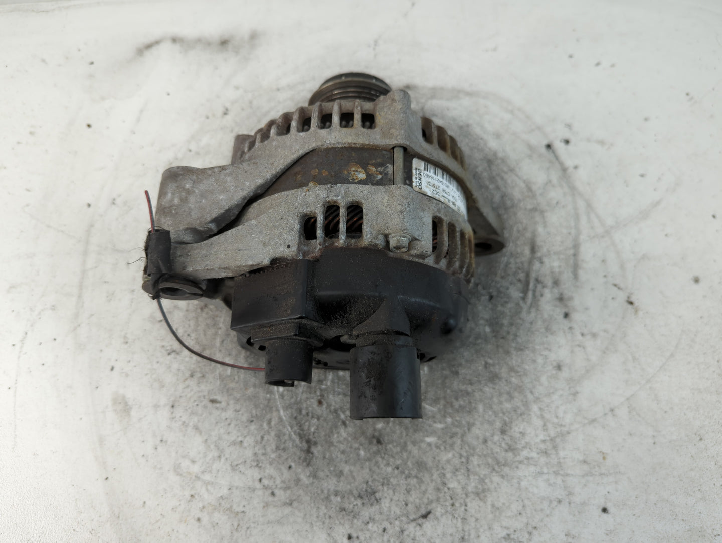 2014-2017 Fiat 500 Alternator Replacement Generator Charging Assembly Engine OEM P/N:51931432 Fits Fits 2014 2015 2016 2017 
