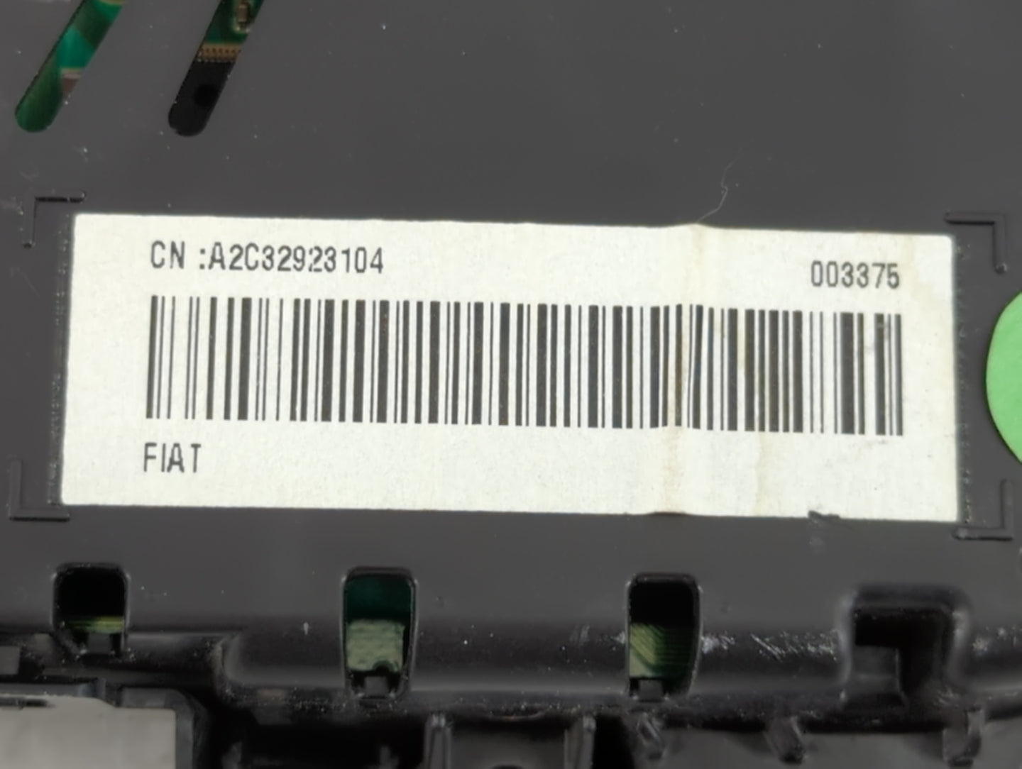 2012-2017 Fiat 500 Instrument Cluster Speedometer Gauges P/N:A2C32923104 Fits Fits 2012 2013 2014 2015 2016 2017 OEM Used Au
