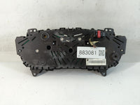 2014 Fiat 500 Instrument Cluster Speedometer Gauges P/N:A2C32923104 Fits OEM Used Auto Parts - Oemusedautoparts1.com