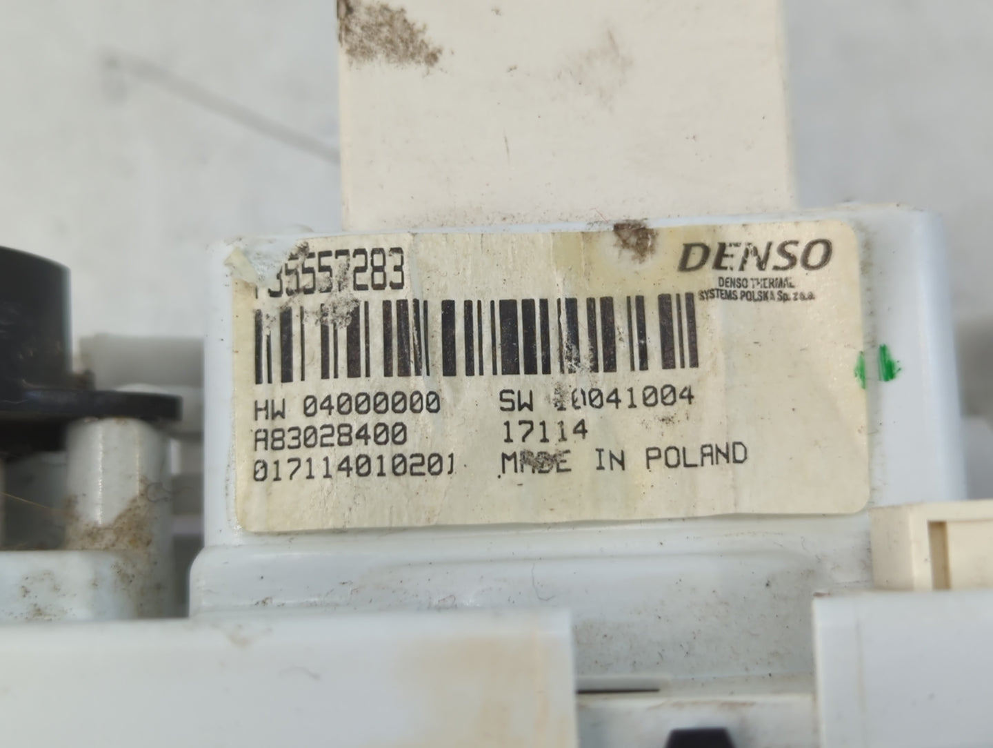 2014 Fiat 500 Climate Control Module Temperature AC/Heater Replacement Fits OEM Used Auto Parts - Oemusedautoparts1.com