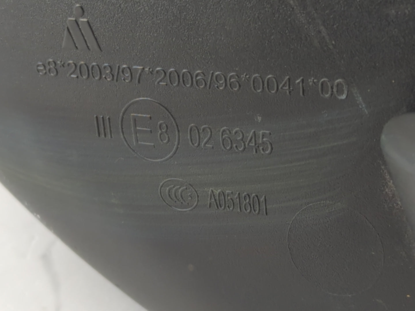 2014 Fiat 500 Driver Side View Mirror - Left Door Mirror OEM Used - Oemusedautoparts1.com
