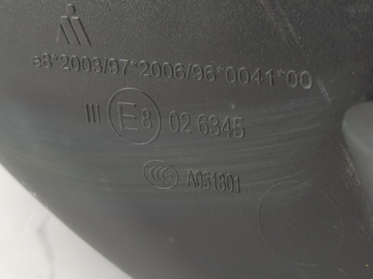 2014-2017 Fiat 500 Driver Side View Mirror - Left Door Mirror OEM Used - Oemusedautoparts1.com