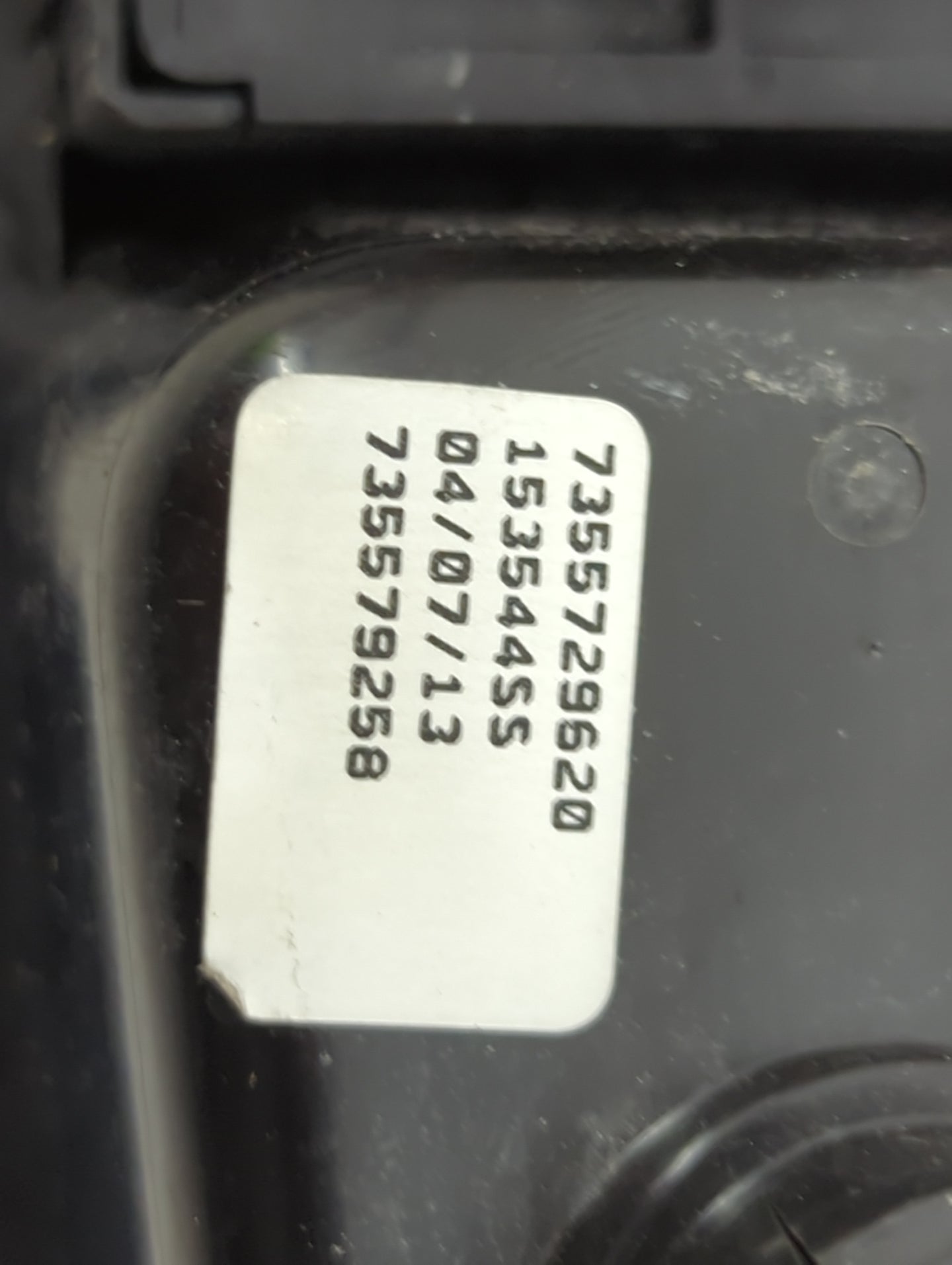 2014 Fiat 500l Master Power Window Switch Replacement Driver Side Left P/N:735572962O 1535445S, 735579258 Fits OEM Used Auto
