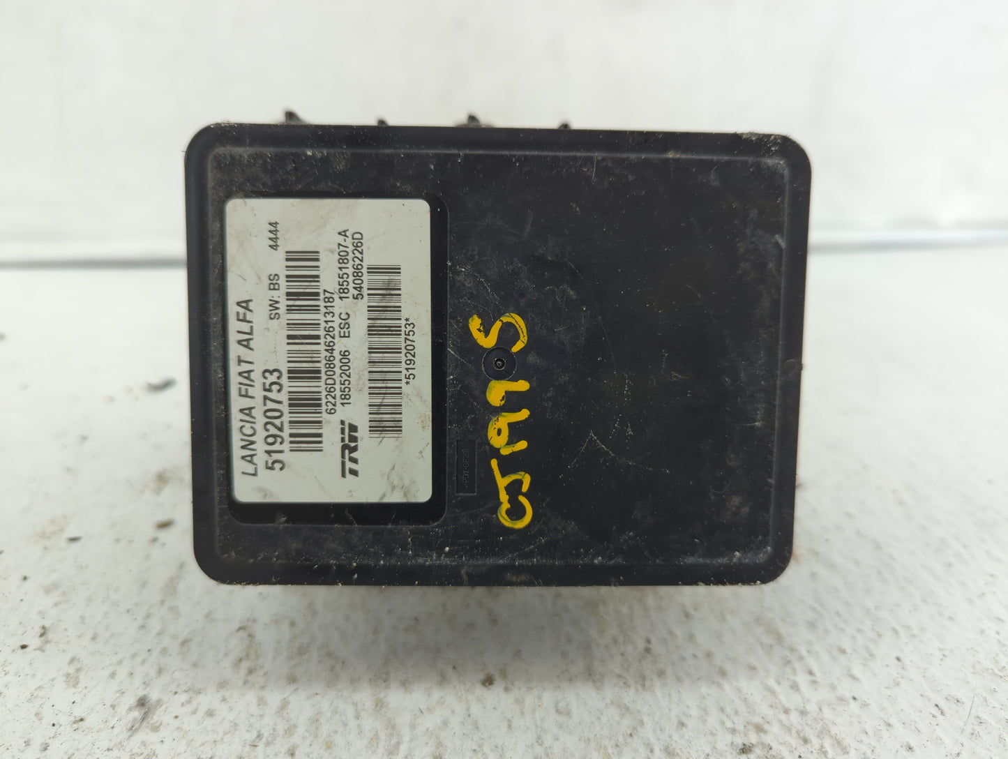 2014 Fiat 500l ABS Pump Control Module Replacement P/N:51920753 51973614 Fits OEM Used Auto Parts - Oemusedautoparts1.com