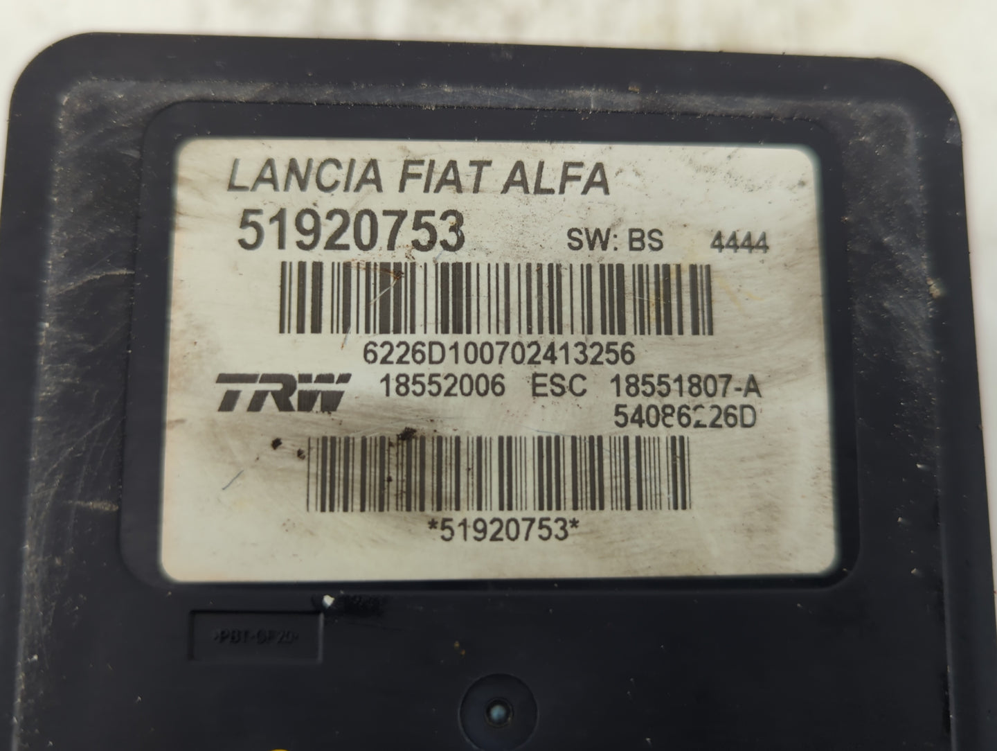 2014 Fiat 500l ABS Pump Control Module Replacement P/N:51920753 51973614 Fits OEM Used Auto Parts - Oemusedautoparts1.com