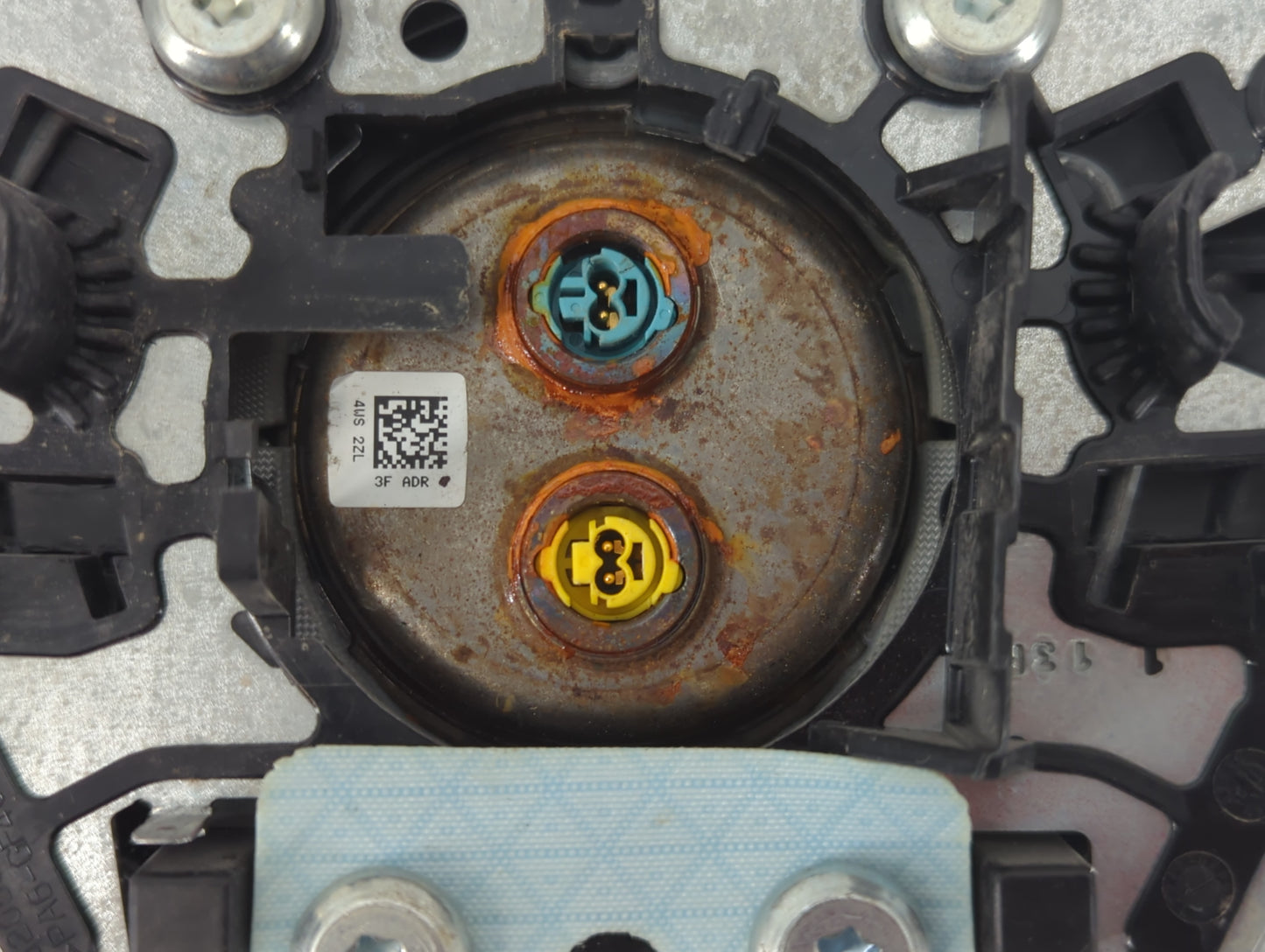 2014 Fiat 500l Air Bag Driver Left Steering Wheel Mounted P/N:07355766520 Fits Fits 2012 2013 2015 2016 2017 OEM Used Auto P